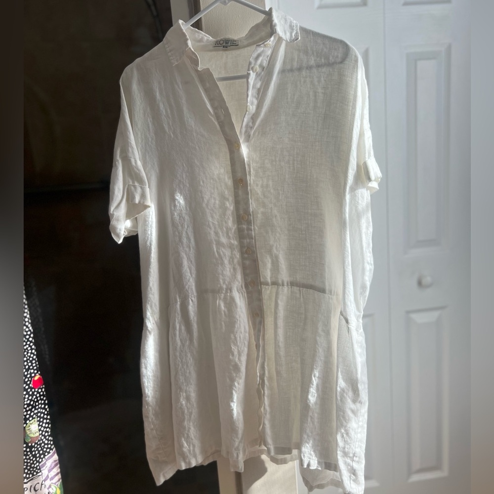 Rowie the Label Bailey Dress Bone